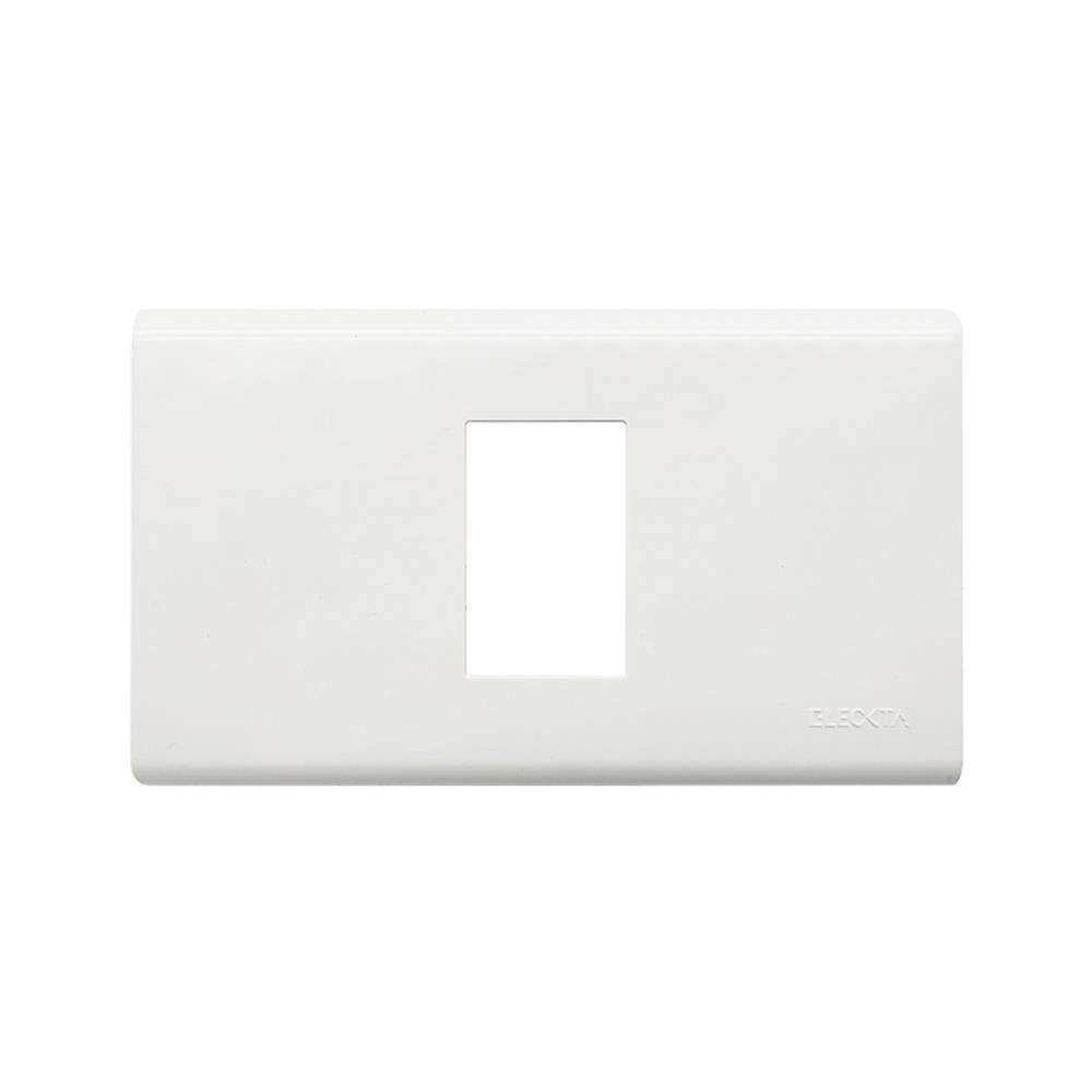 หน้ากาก 1 ช่อง ELECKTA BASIC สีขาว