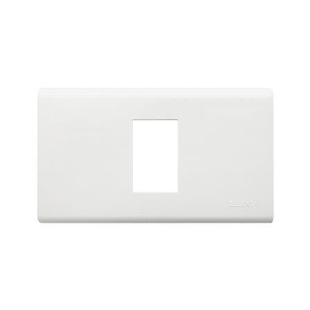 หน้ากาก 1 ช่อง ELECKTA BASIC สีขาว