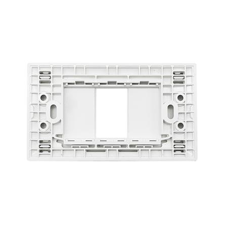 หน้ากาก 1 ช่อง ELECKTA BASIC สีขาว_1