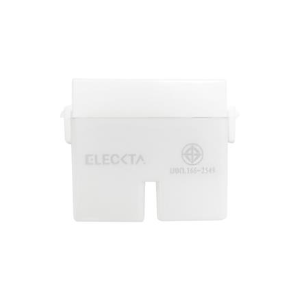 เต้ารับเดี่ยว 3 ขา 1ช่อง ELECKTA BASIC สีขาว_2