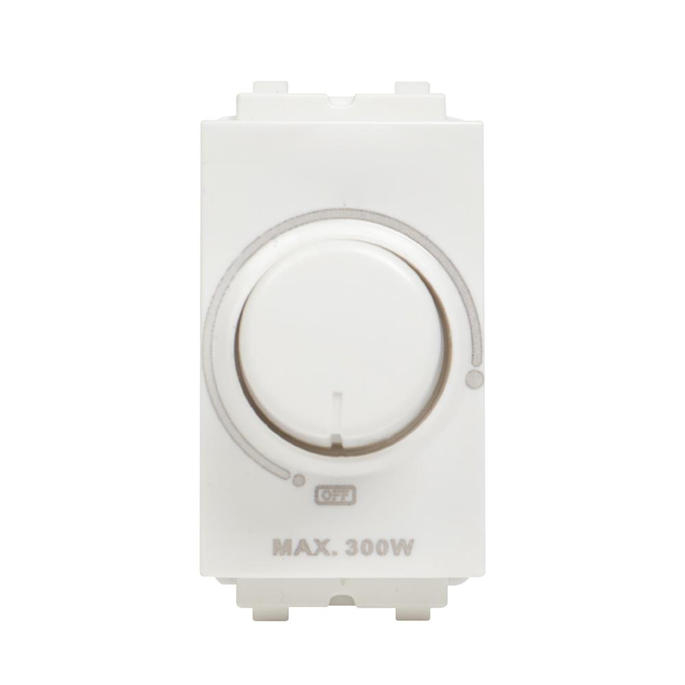 สวิตช์หรี่ไฟ ELECKTA BASIC 300 วัตต์ สีขาว