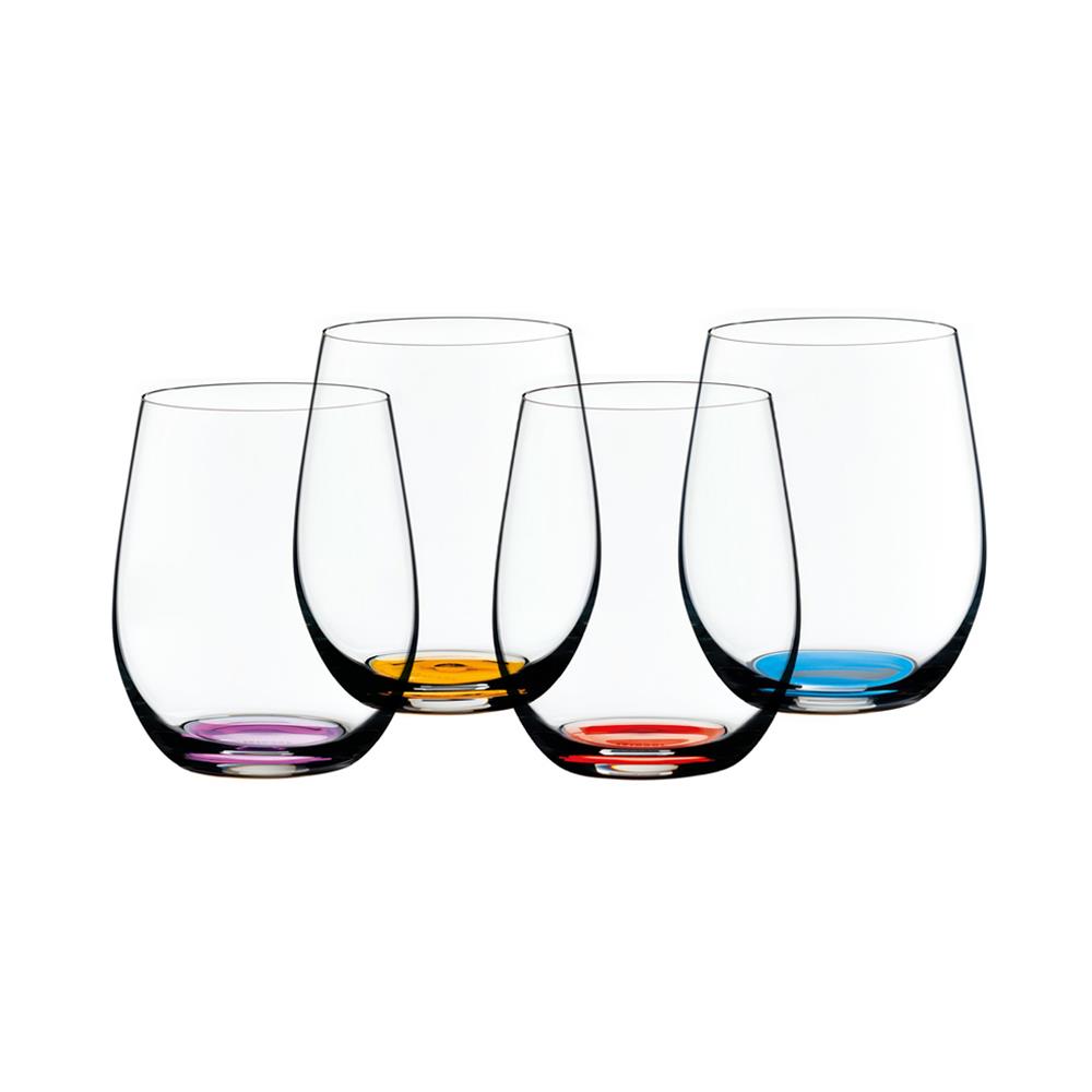 แก้วน้ำ 320 มล. RIEDEL O WINE TUMBLER HAPPY Vol.2 แพ็ค 4 ใบ