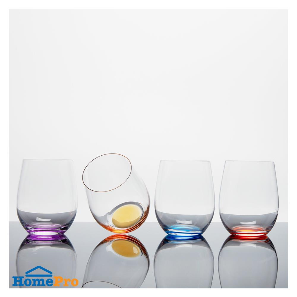 แก้วน้ำ 320 มล. RIEDEL O WINE TUMBLER HAPPY Vol.2 แพ็ค 4 ใบ