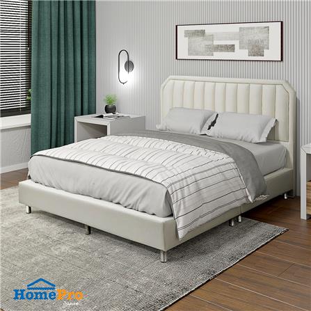 ฐานรองหัวเตียง 5 ฟุต HOME LIVING STYLE LUXE สีขาว_4