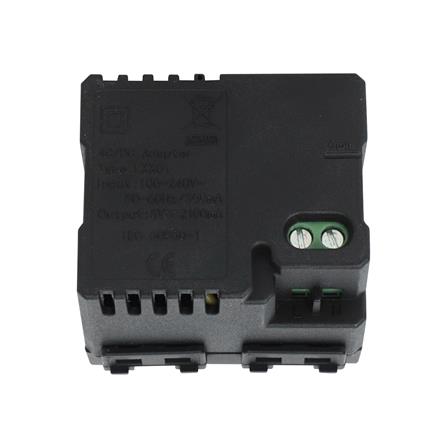 เต้ารับ USB 1 ช่อง + TYPE C 1 ช่อง ELECKTA BASIC สีดำ_3