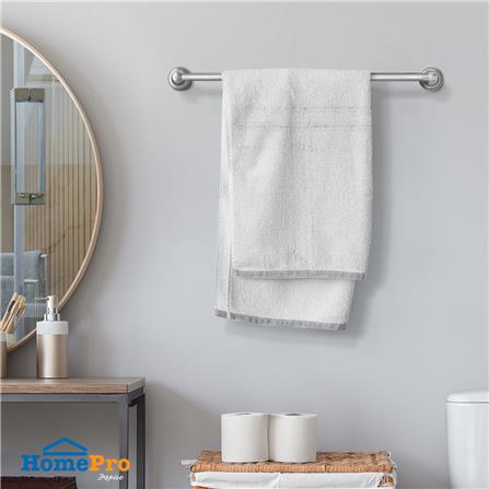 ผ้าขนหนู HOME LIVING STYLE SANDRA 27X54 นิ้ว สีเทา_5