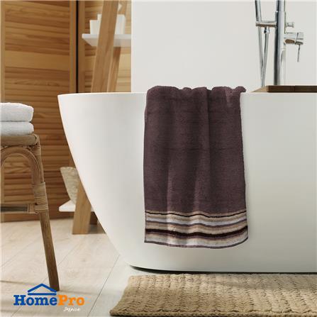 ผ้าขนหนู HOME LIVING STYLE SMITH 27X54 นิ้ว สีน้ำตาล_4