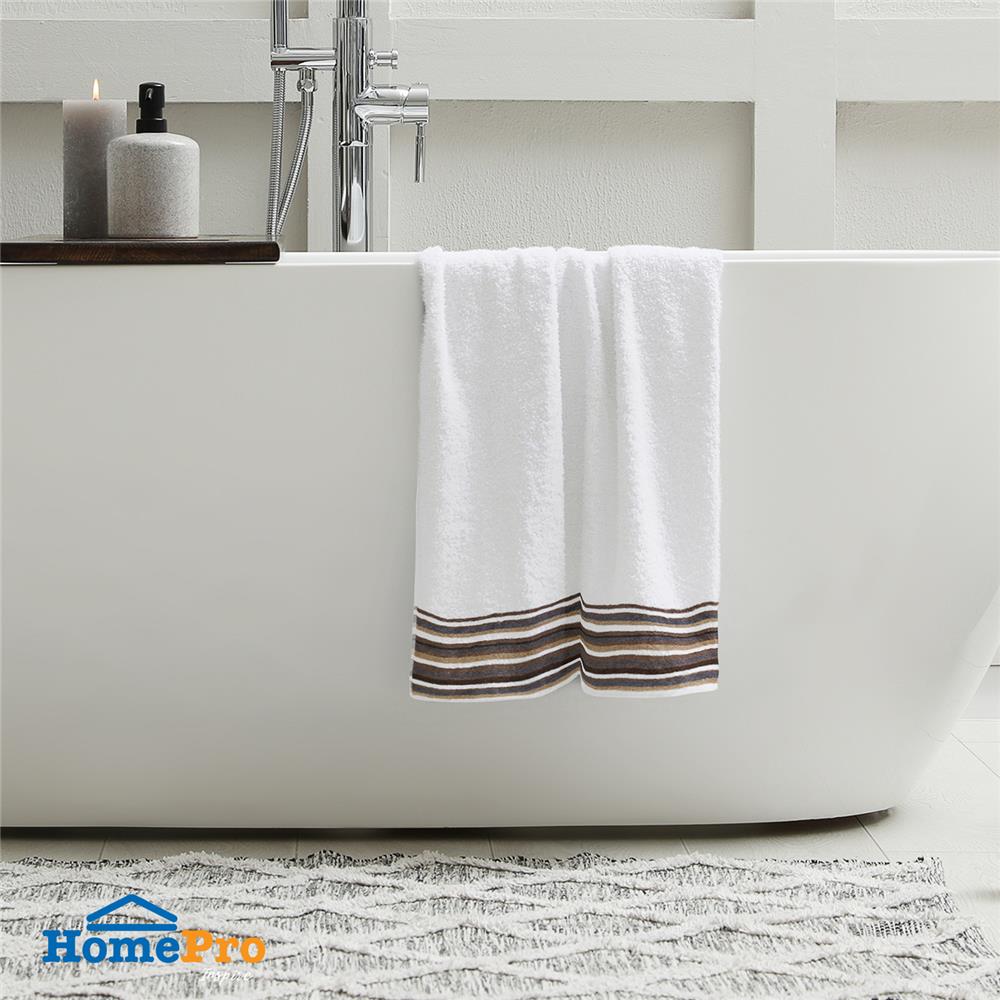 ผ้าขนหนู HOME LIVING STYLE SMITH 30X60 นิ้ว สีขาว