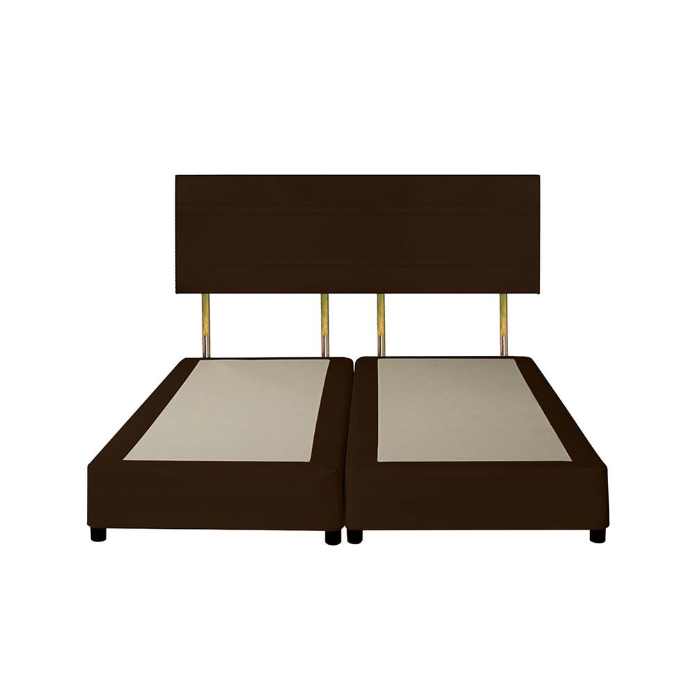 ฐานรองหัวเตียง 6 ฟุต LADY AMERICANA BOSTON สีน้ำตาล