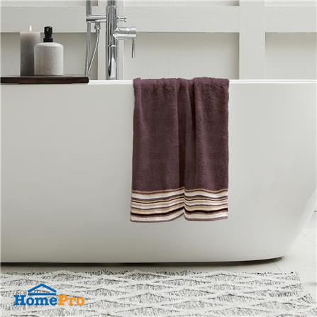 ผ้าขนหนู HOME LIVING STYLE SMITH 30X60 นิ้ว สีน้ำตาล_4