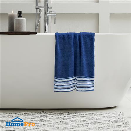 ผ้าขนหนู HOME LIVING STYLE SMITH 30X60 นิ้ว สีน้ำเงินเข้ม_4