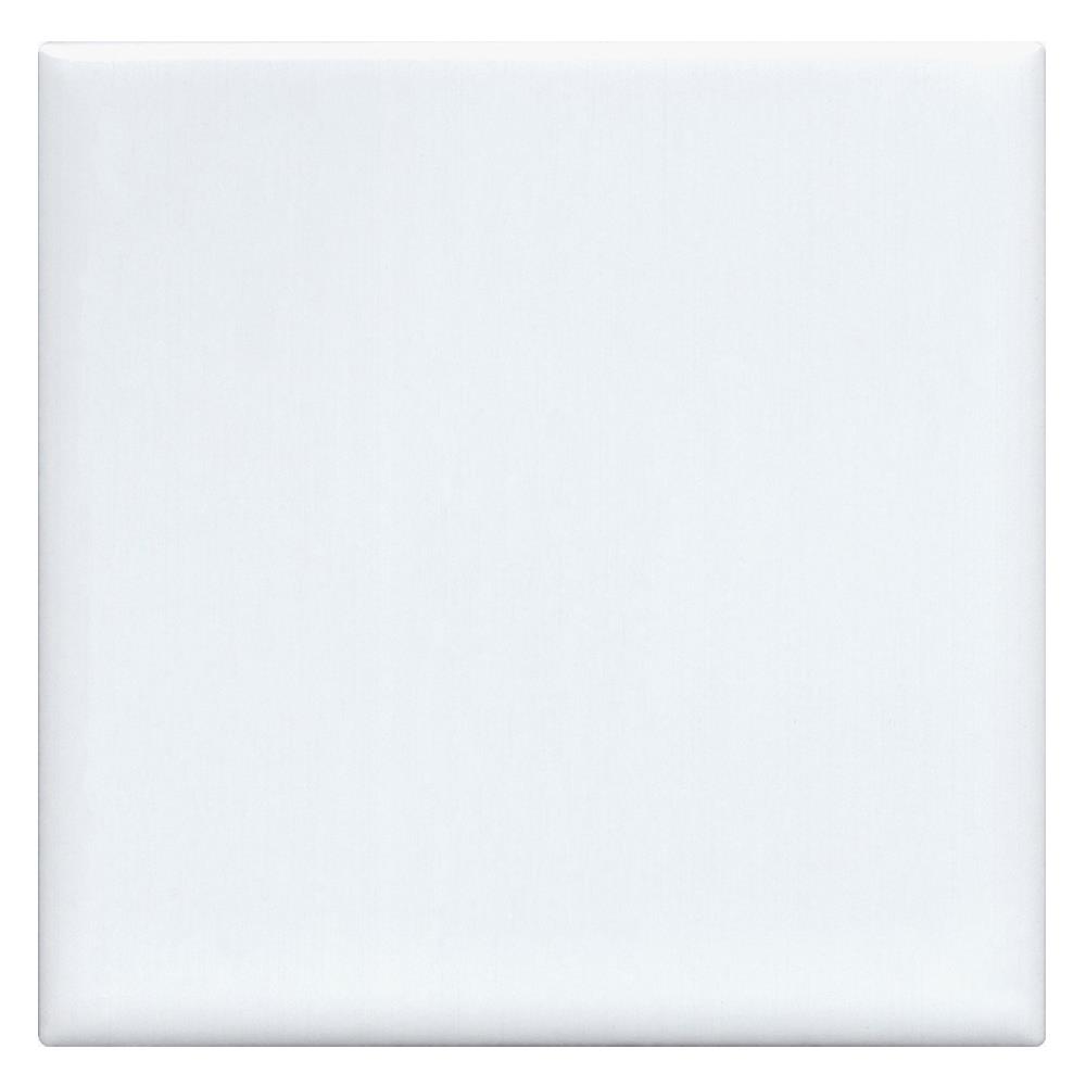 กระเบื้องผนังพอร์ซเลน 4x4 นิ้ว COTTO MT 4SR1-6110 สลิม ไวท์ PM