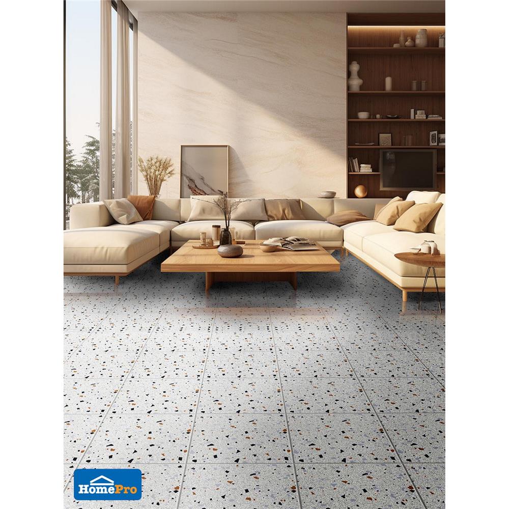 กระเบื้องพื้น 50x50 ซม. TARA ซีนาย ขาว A 1 ตร.ม.