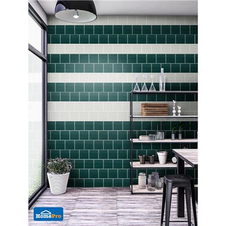 กระเบื้องผนังพอร์ซเลน 4x4 นิ้ว COTTO MT 4SR1-6430 สลิม เวฟเขียว PM_3