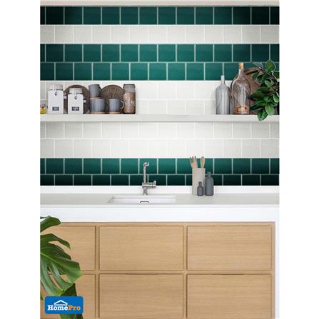 กระเบื้องผนังพอร์ซเลน 4x4 นิ้ว COTTO MT 4SR1-6430 สลิม เวฟเขียว PM_5