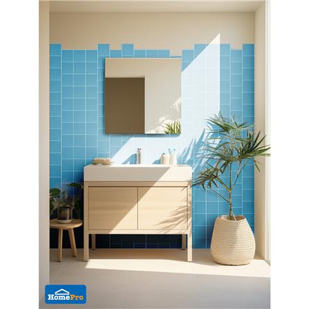 กระเบื้องผนังพอร์ซเลน 4x4 นิ้ว COTTO MT 4SR1-6423 สลิมไลท์ บลู PM_2