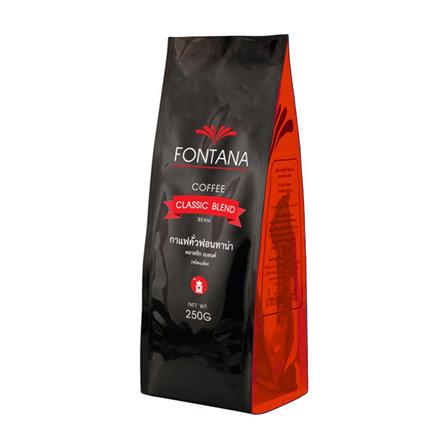 กาแฟคั่วเมล็ด FONTANA คลาสสิก 250 กรัม_0