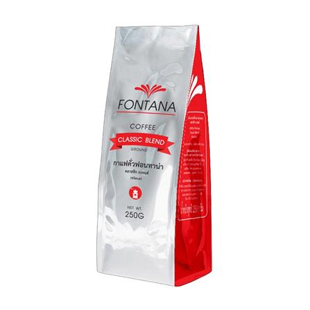 กาแฟคั่วบด FONTANA คลาสสิก 250 กรัม