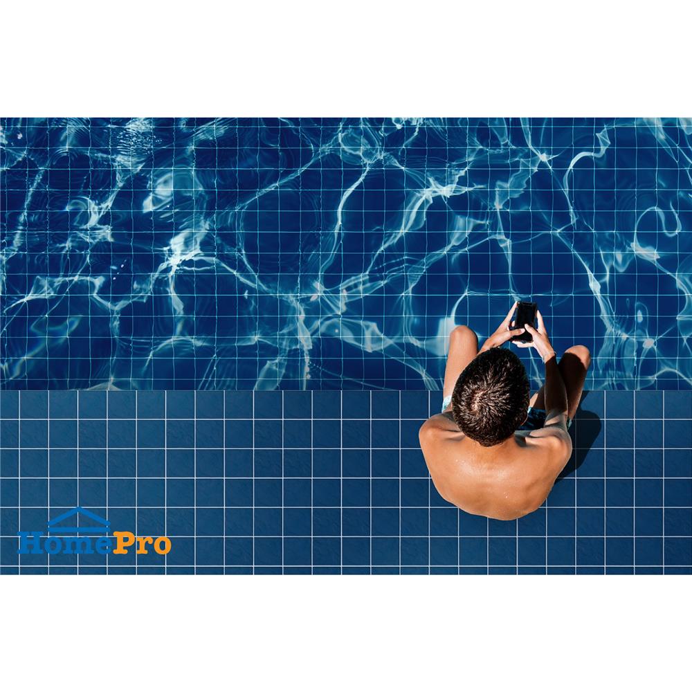 กระเบื้องผนังพอร์ซเลน 4x4 นิ้ว COTTO MT 4SR1-6431 สลิม น้ำเงิน PM