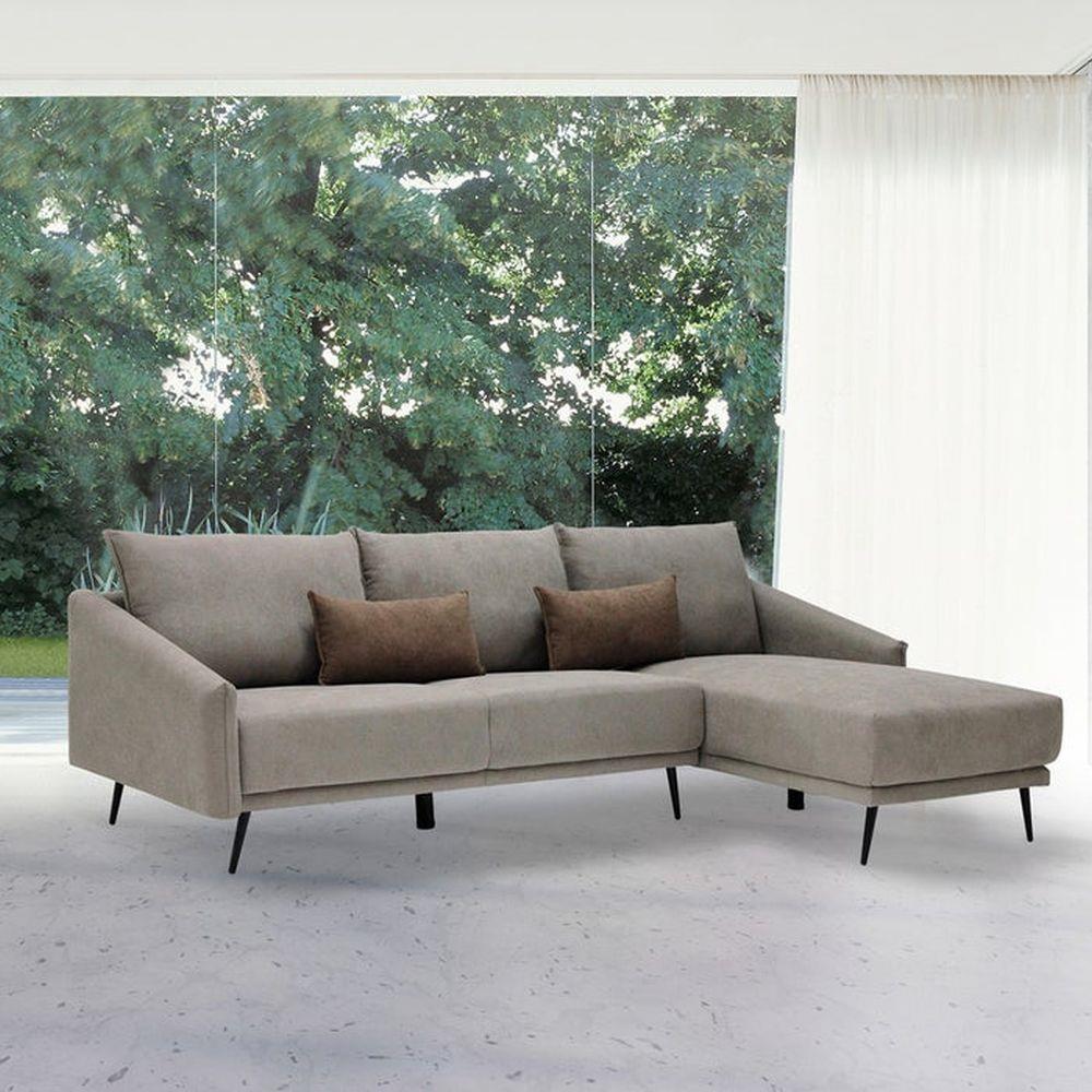 โซฟาเข้ามุมขวา KONCEPT SYRUP สีน้ำตาล