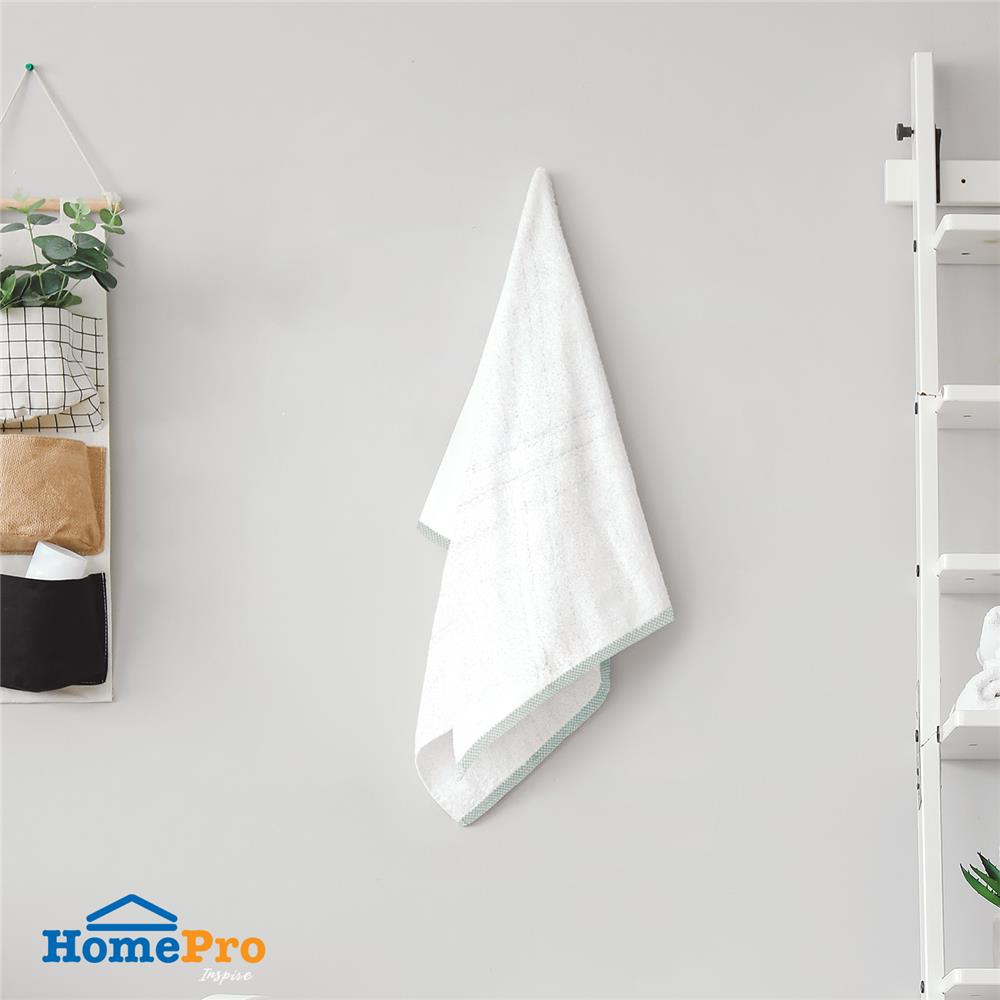ผ้าขนหนู HOME LIVING STYLE SANDRA 15X32 นิ้ว สีเขียว