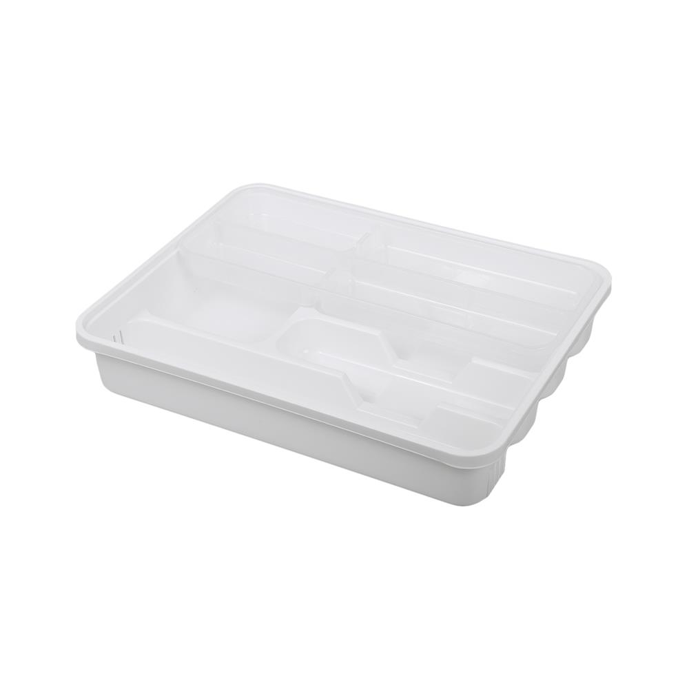 ถาดใส่ช้อนส้อม KEYWAY KLC-102 สีขาว