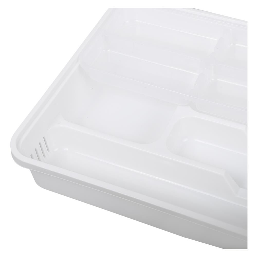 ถาดใส่ช้อนส้อม KEYWAY KLC-102 สีขาว