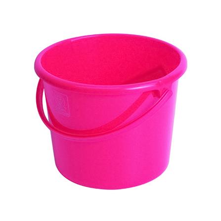 ถังน้ำกลม NAM NGAI HONG 6 ลิตร สีชมพู_0