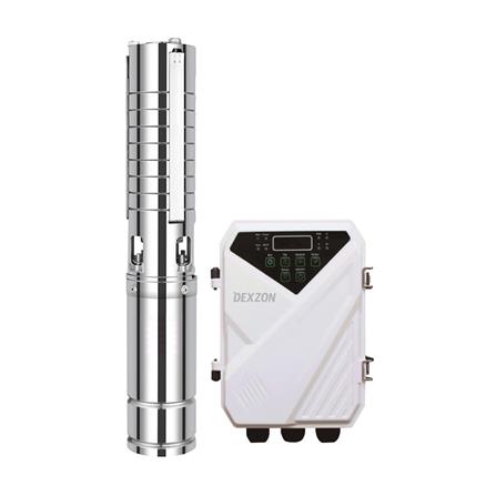 ปั๊มบาดาลโซล่าเซลล์ DEXZON 4DSC5.2-101-110-1100 4 นิ้ว