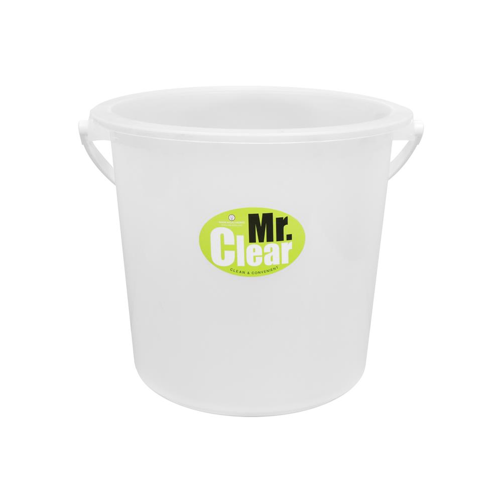 ถังน้ำกลม NAM NGAI HONG 14.5 ลิตร สีขาวขุ่น