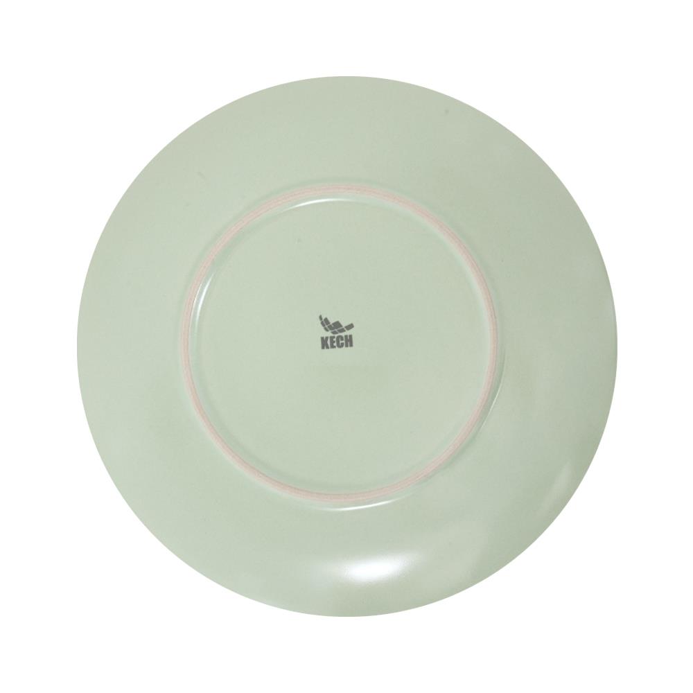 จานบัวเซรามิก 9.5" KECH LANZO GREEN