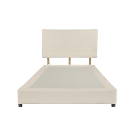 ฐานรองหัวเตียง 5 ฟุต LADY AMERICANA BOSTON สีครีม_1