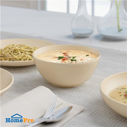 ชามเซรามิก 6.5 นิ้ว KECH LANZO BEIGE_4