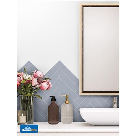 กระเบื้องผนังพอร์ซเลน 6x21.7 ซม. COTTO บราวากลอส รัสติคบลู_4