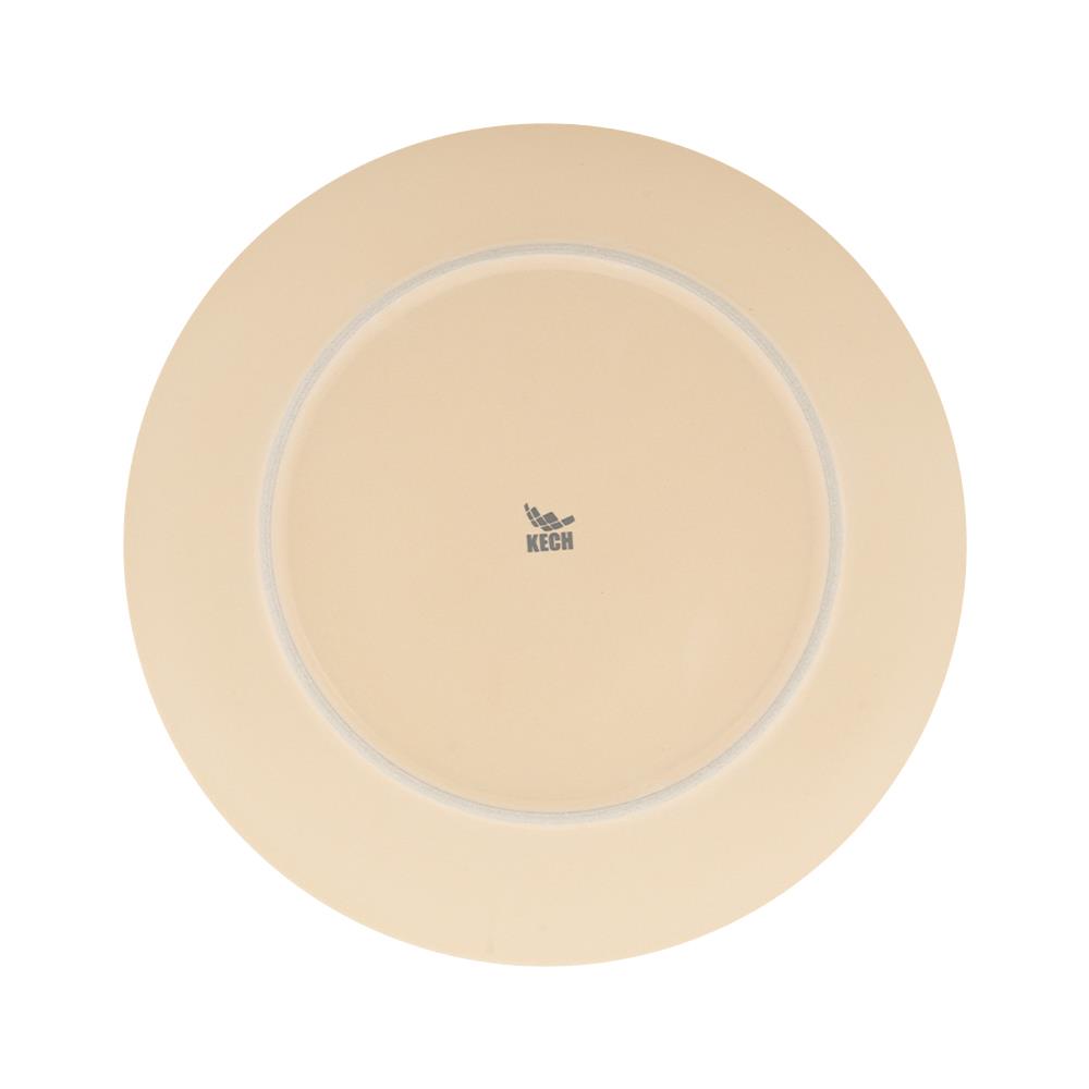 จานบัวเซรามิก 10" KECH LANZO BEIGE