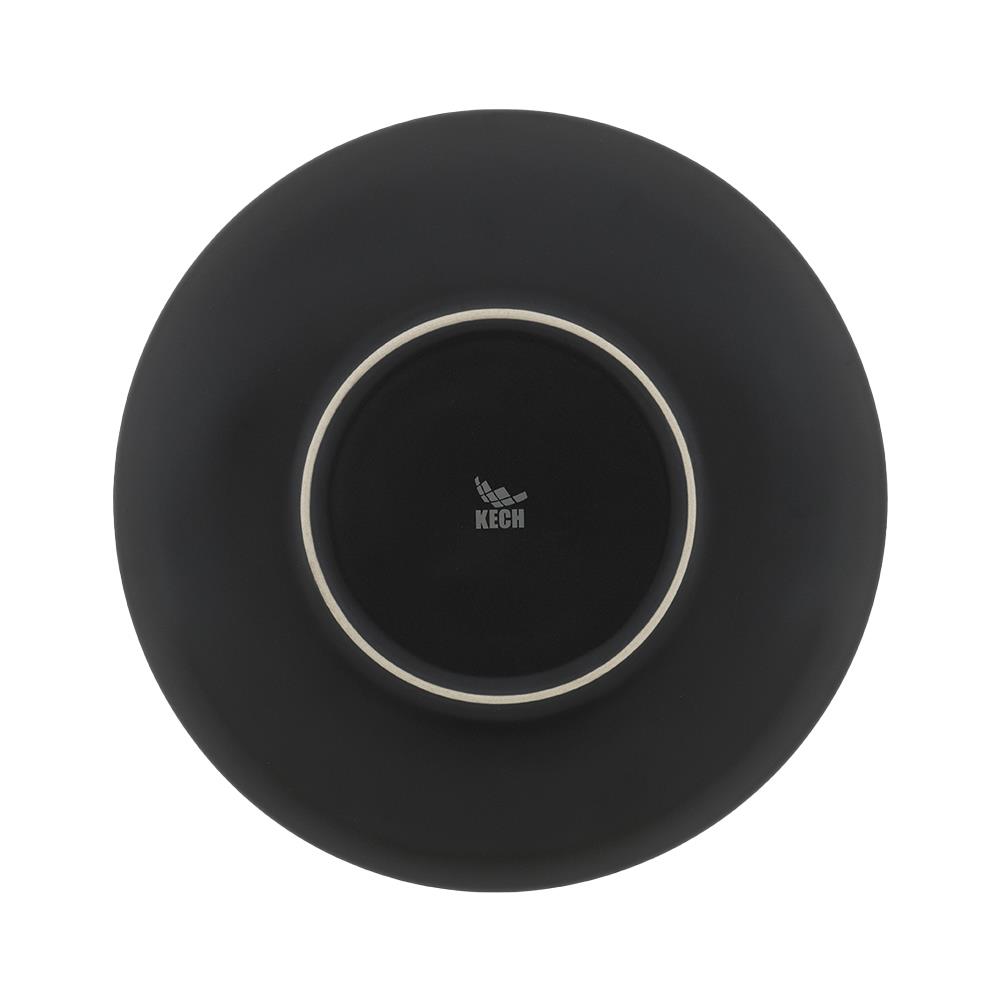 จานลึกเซรามิก 9 นิ้ว KECH LANZO BLACK
