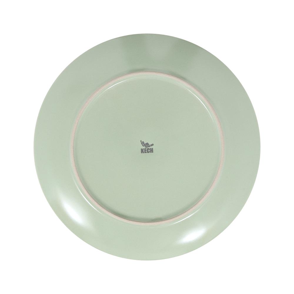 จานบัวเซรามิก 10" KECH LANZO GREEN