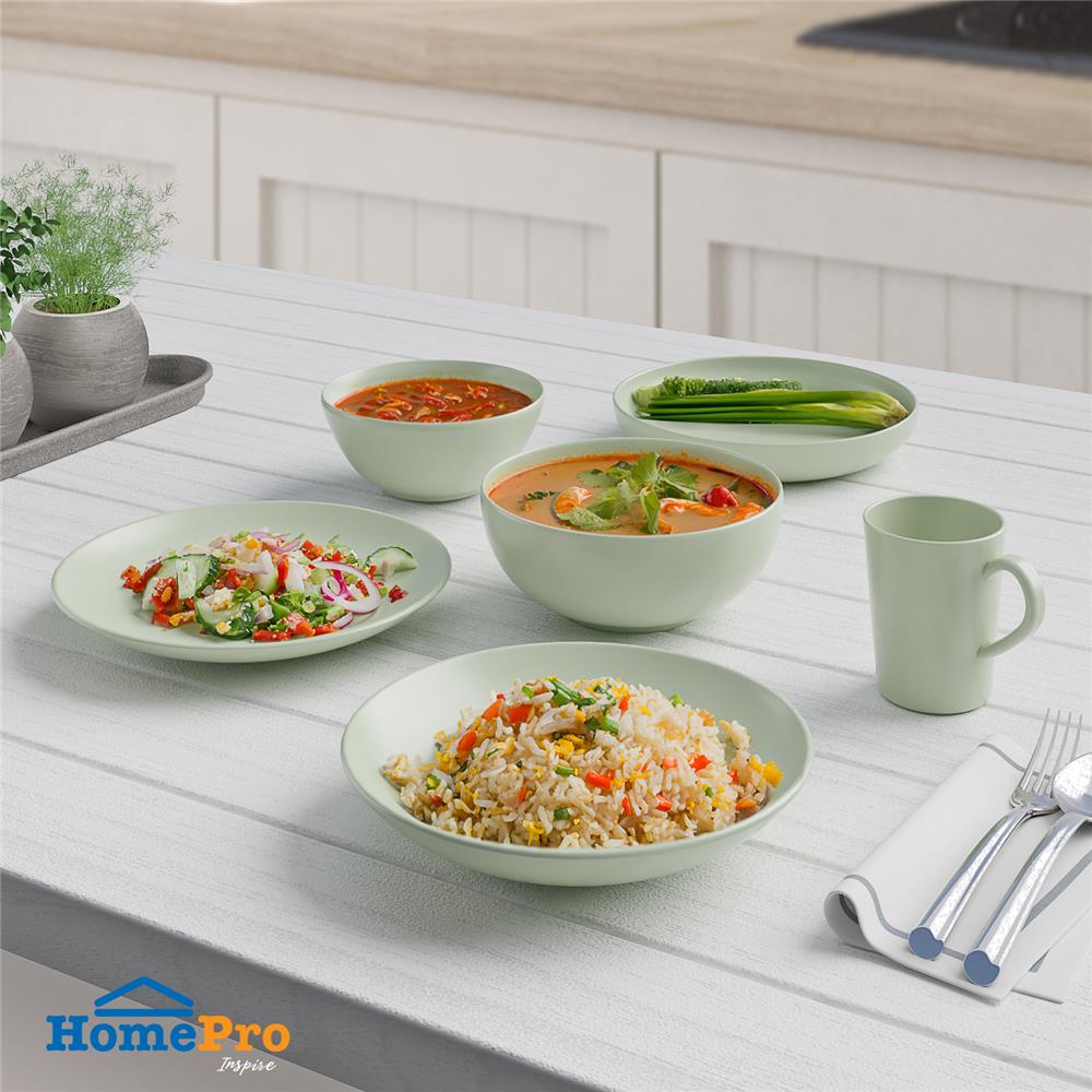 ชามเซรามิก 7.5 นิ้ว KECH LANZO GREEN