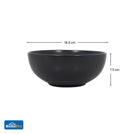 ชามเซรามิก 7.5 นิ้ว KECH LANZO BLACK_6