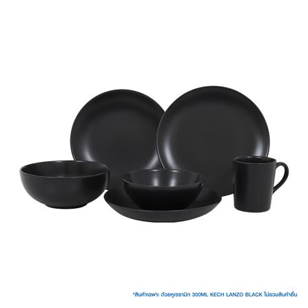 ถ้วยหูเซรามิก 300 มล. KECH LANZO BLACK_2