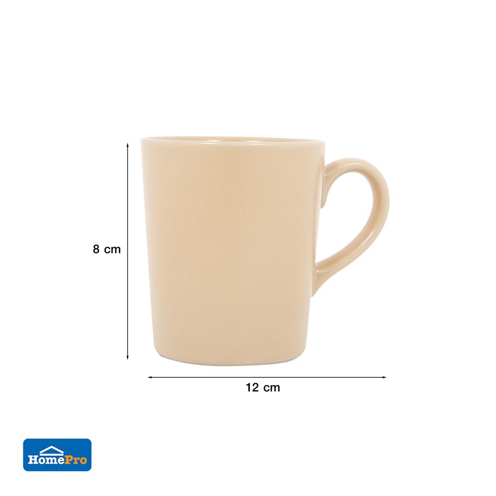 ถ้วยหูเซรามิก 300 มล. KECH LANZO BEIGE