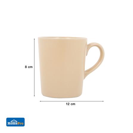 ถ้วยหูเซรามิก 300 มล. KECH LANZO BEIGE_5