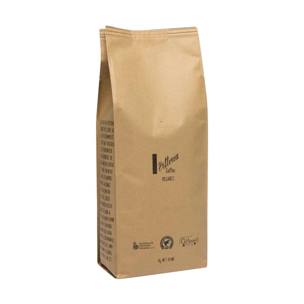 กาแฟคั่วเมล็ด VITTORIA COFFEE ออร์แกนิค 1 กิโลกรัม