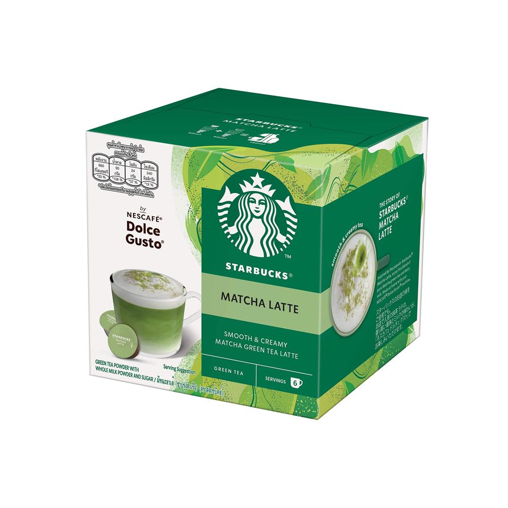 แคปซูลเครื่องชงกาแฟ NESCAFE STARBUCKS MATCHA LATTE