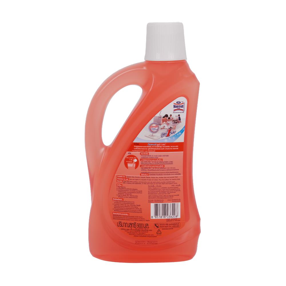 น้ำยาทำความสะอาดพื้น MAGICLEAN 900 มล. สวีท โรส การ์เด้น