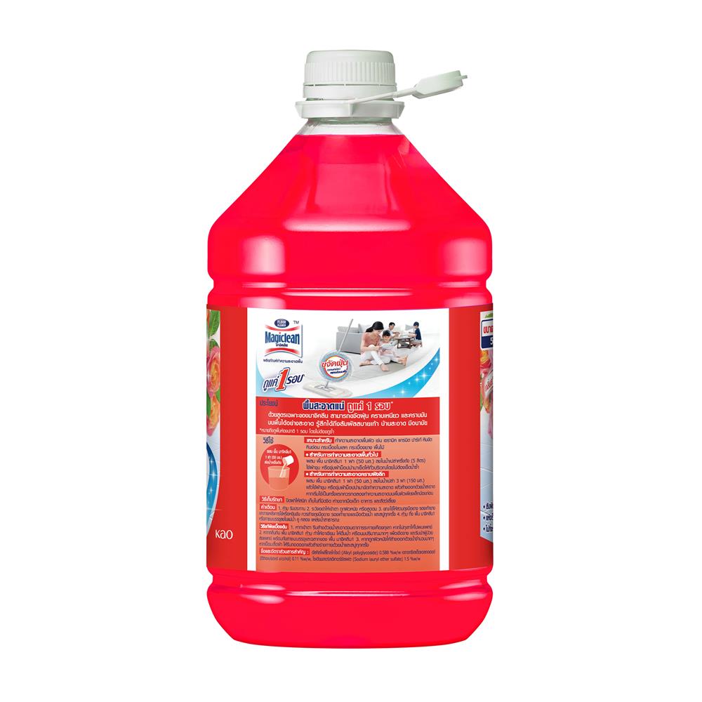 น้ำยาทำความสะอาดพื้น MAGICLEAN 5,000 มล. SWEET ROSE GARDEN