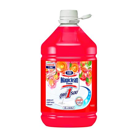 น้ำยาทำความสะอาดพื้น MAGICLEAN 5,000 มล. SWEET ROSE GARDEN