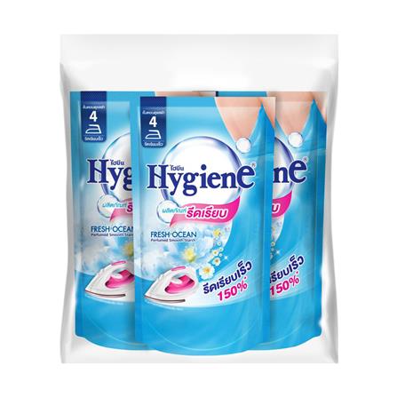 รีฟิลน้ำยารีดผ้า HYGIENE FRESH OCEAN 500 มล. แพ็ก 3 ชิ้น