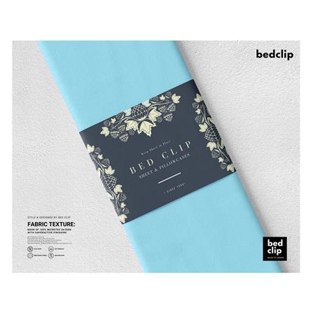 ปลอกผ้านวม BED CLIP MICROTEX 100X80 นิ้ว สี LIGHT BLUE_1