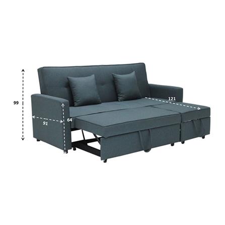 โซฟาเบด KONCEPT SALINE สีฟ้า_5